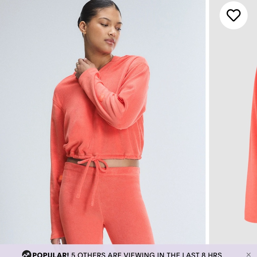 NWT Savage x Fenty terry cloth set - Picture 5 of 5